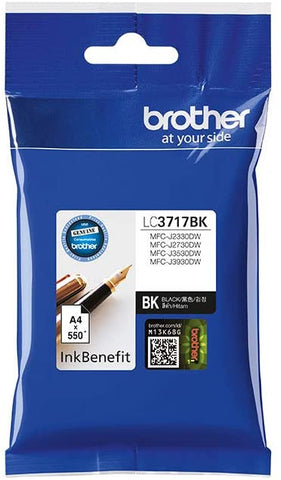 BROTHER LC 3717 BLACK INK CARTRIDGE