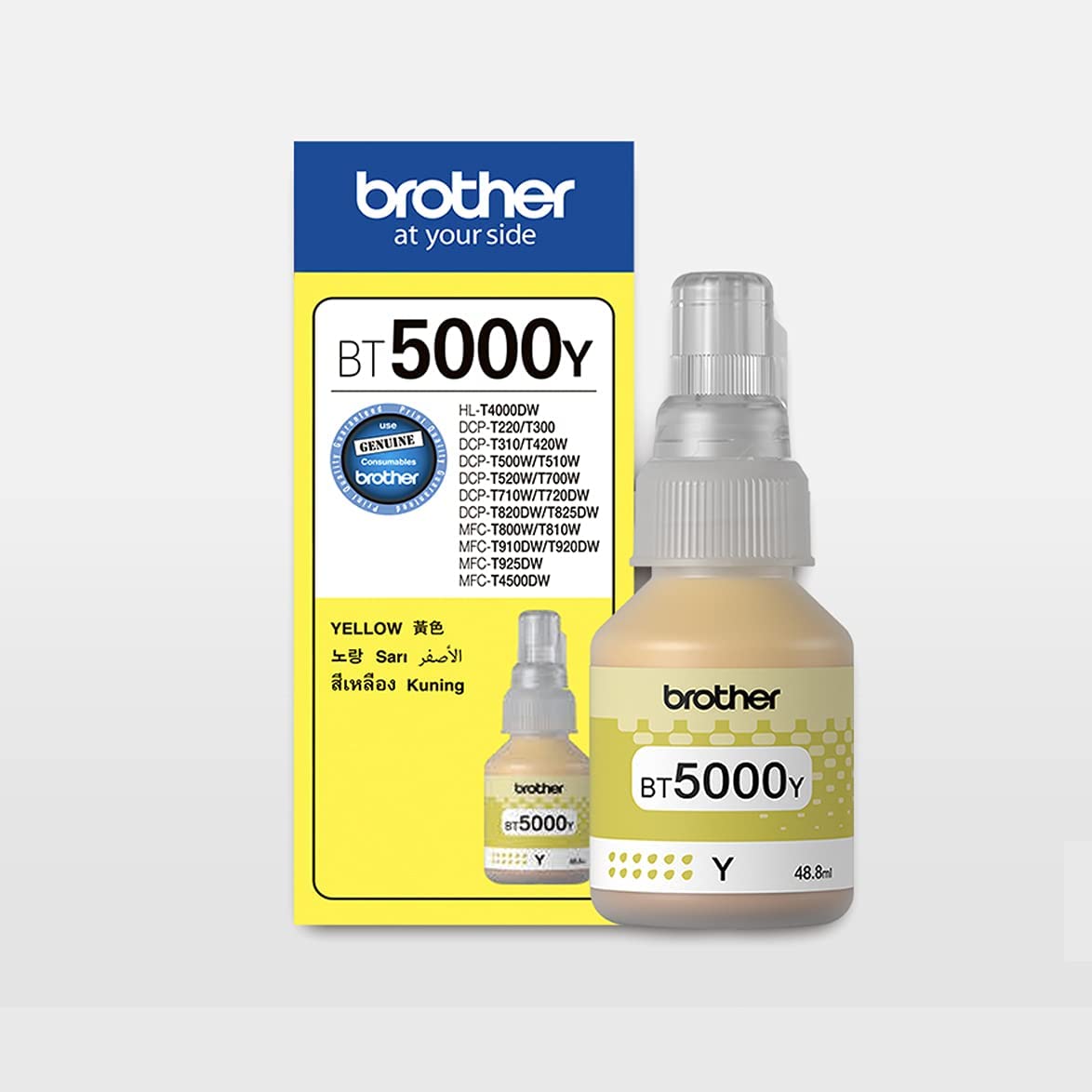 BROTHER BT5000 YELLOW INK CARTRIDGE