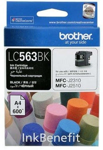 BROTHER LC563 BLACK INK CARTRIDGE