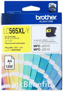 BROTHER LC565XL YELLOW INK CARTRIDGE