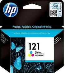 HP 121 TRI-COLOR INK CARTRIDGE