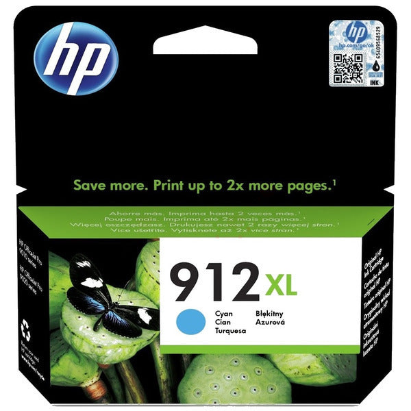 HP 912XL Cyan High Yeild Ink Cartridge